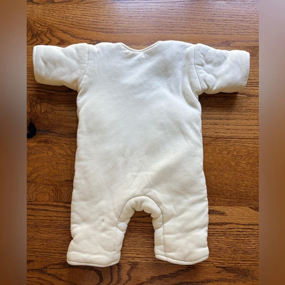 Baby Merlin’s Magic Sleepsuit- Small (3-6 months) Cream- 12-18 pounds